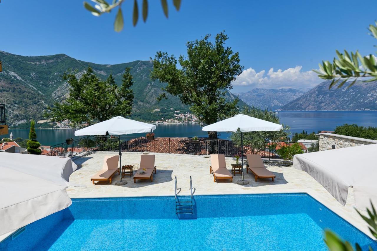 Our Sunset Apartments With Pool And Sea View Kotor Exterior foto