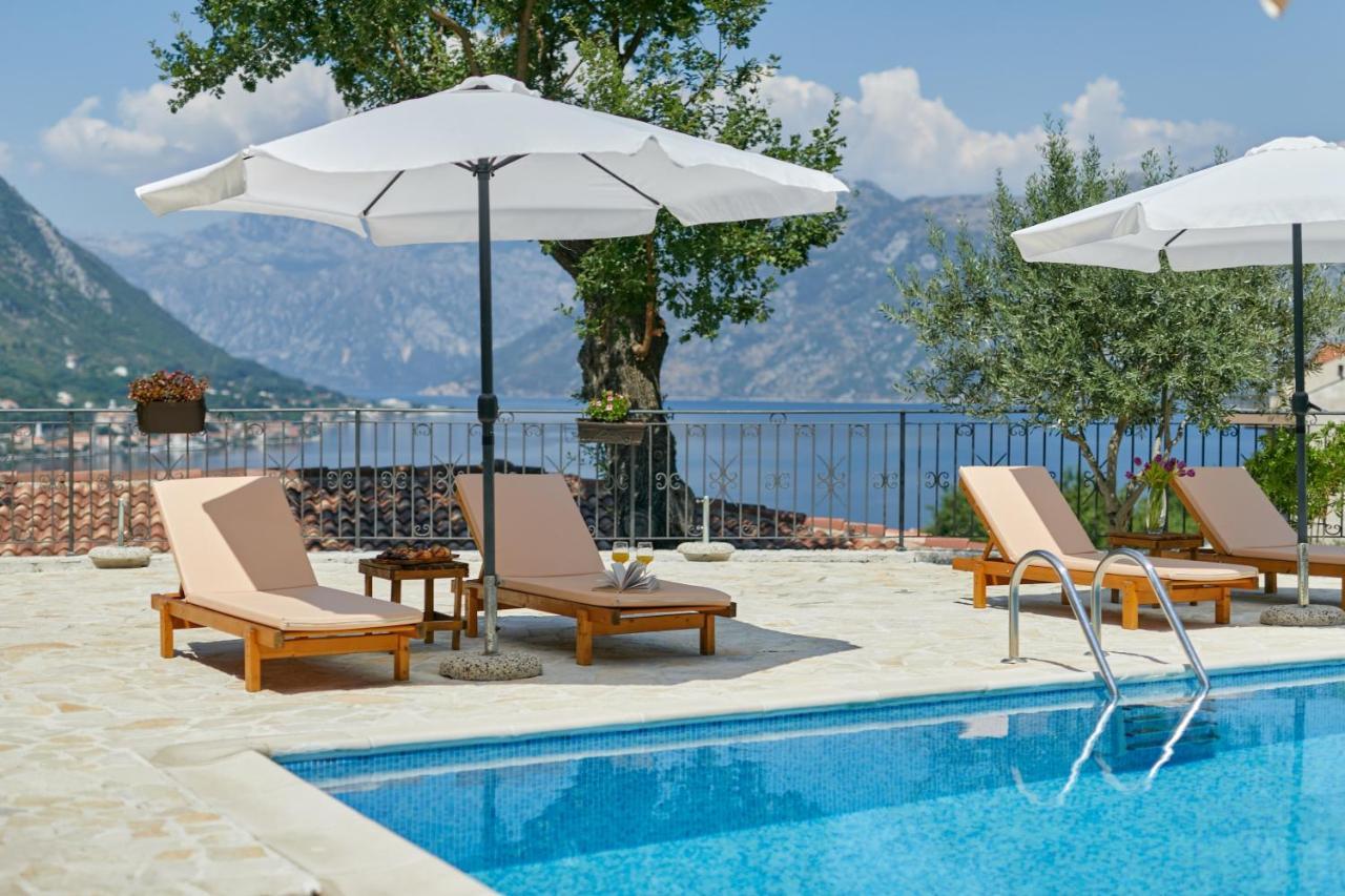 Our Sunset Apartments With Pool And Sea View Kotor Exterior foto
